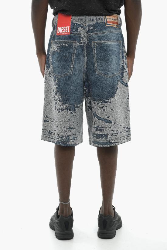  디젤 데님 숏팬츠 A17338 007W4 01 Blue - DIESEL