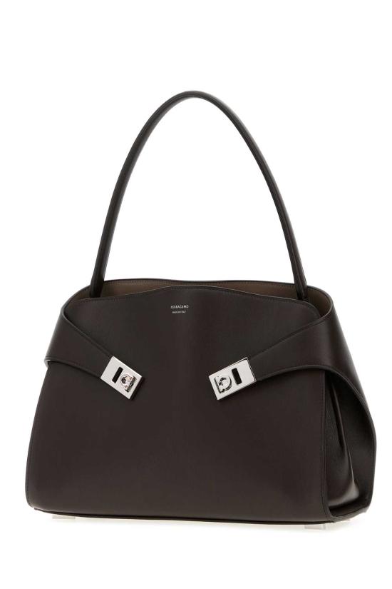 26FW 살바토레 페라가모 토트백 219816795204 TEMOWATA Brown - SALVATORE FERRAGAMO