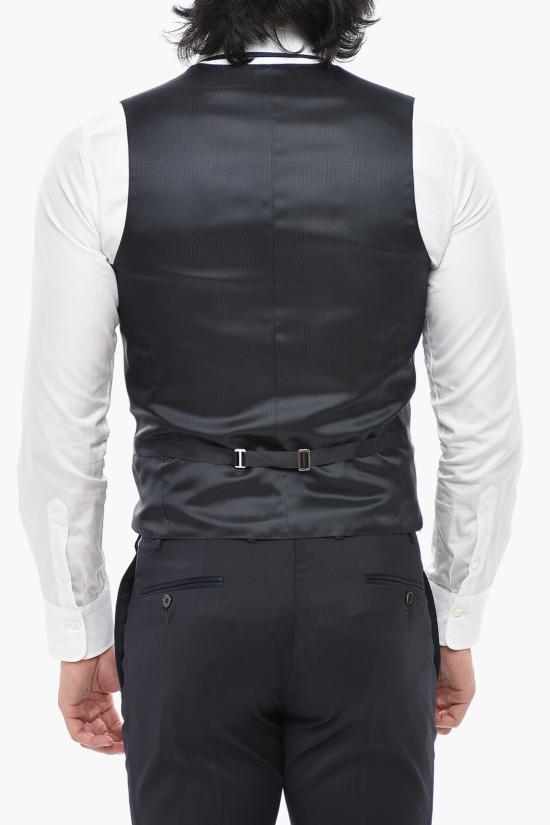  꼬르넬리아니 수트 세트 938T62 9398150 001 Blue - CORNELIANI