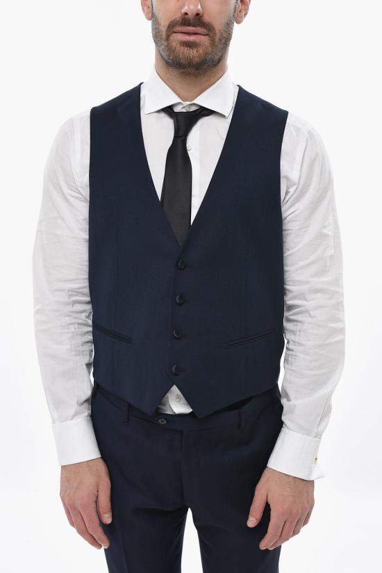  꼬르넬리아니 수트 세트 938T62 9398236 002 Blue - CORNELIANI