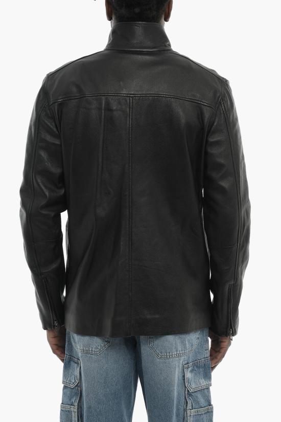  디젤 가죽 자켓 A16658 0SLBK 9XX Black - DIESEL