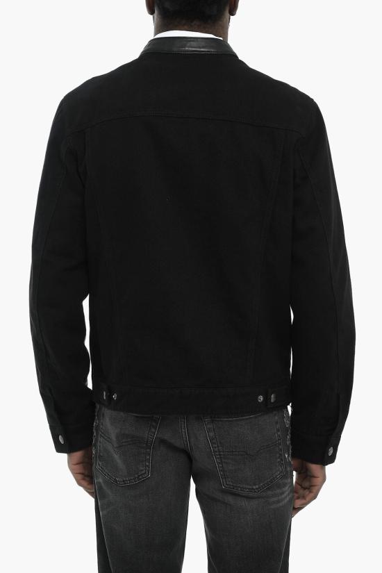  디젤 가죽 자켓 A16263 0SLBJ 9XX Black - DIESEL