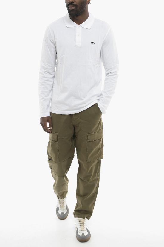  디젤 폴로 티셔츠 A06317 0AIJR 100 White - DIESEL