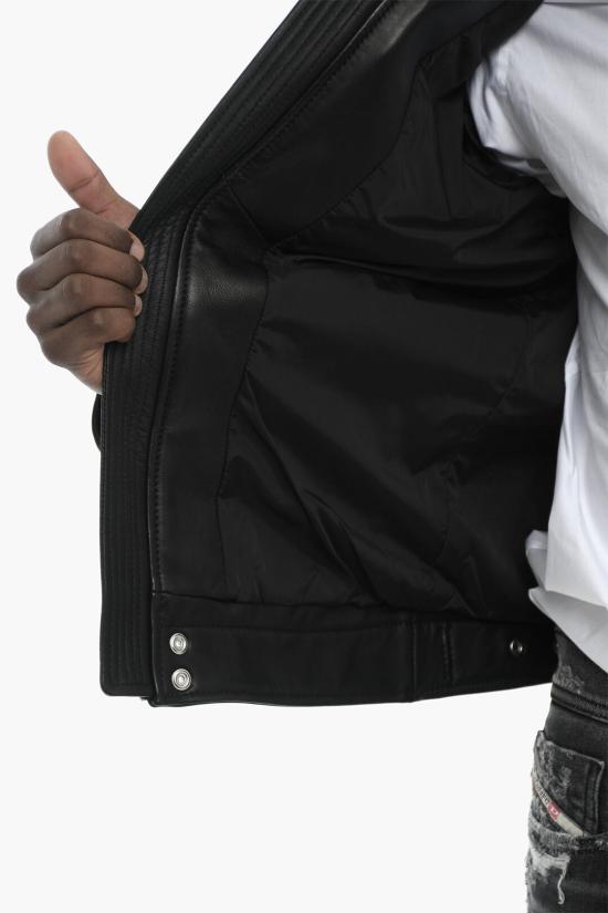  디젤 가죽 자켓 A12046 RIMAD 9XX Black - DIESEL