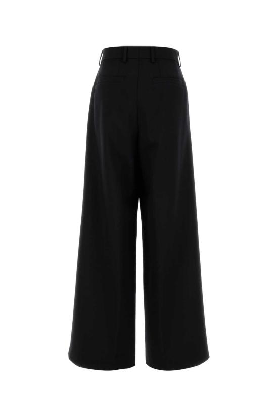 25FW 드리스 반 노튼 스트레이트 팬츠 2520109462249 900 Black - DRIES VAN NOTEN