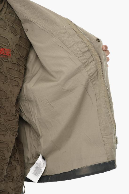  디젤 자켓 A12156 0QHAY 7DH Beige Blu - DIESEL