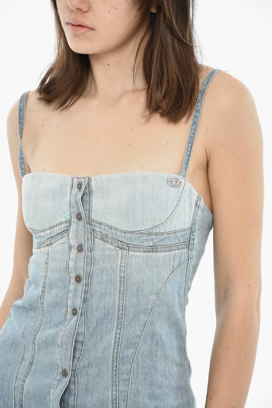  디젤 데님 원피스 A10934 068GH 01 Blue - DIESEL