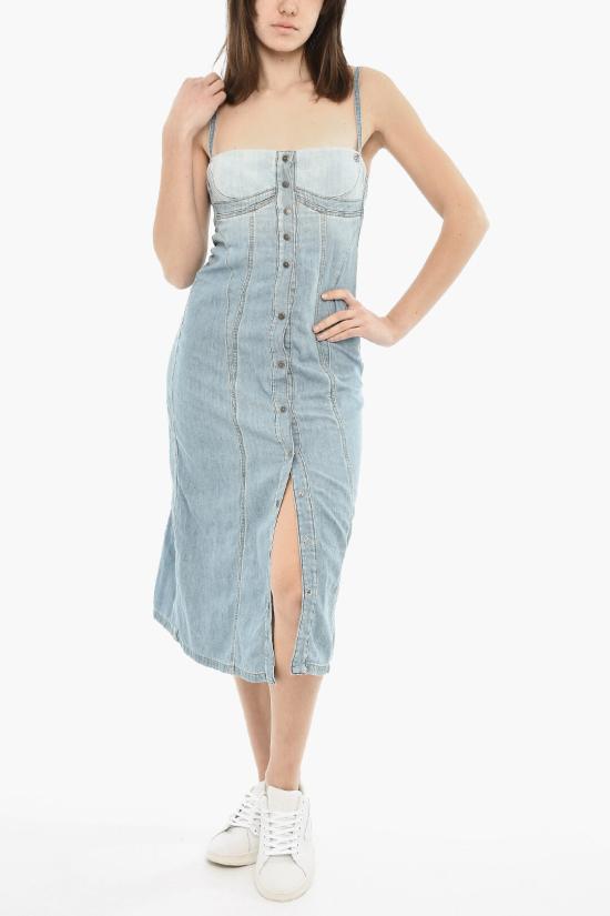 디젤 데님 원피스 A10934 068GH 01 Blue - DIESEL
