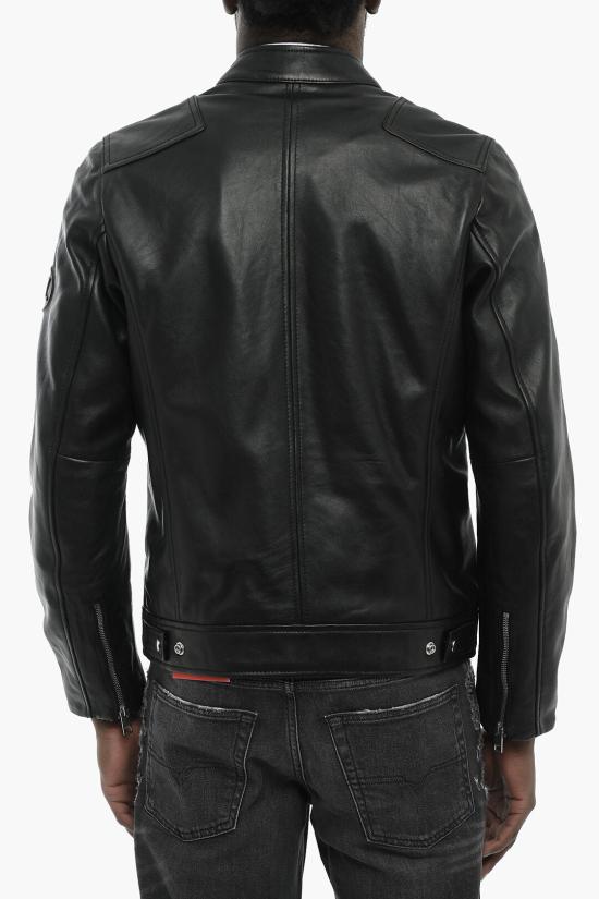  디젤 가죽 자켓 A15334 RBBDY 900 Black - DIESEL