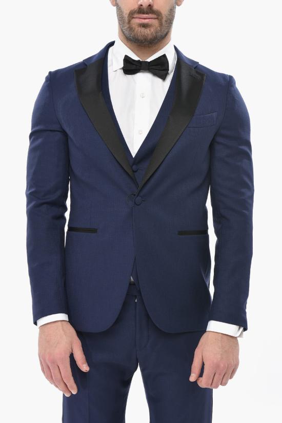  꼬르넬리아니 수트 세트 898Z17 2167124 003 Blue - CORNELIANI
