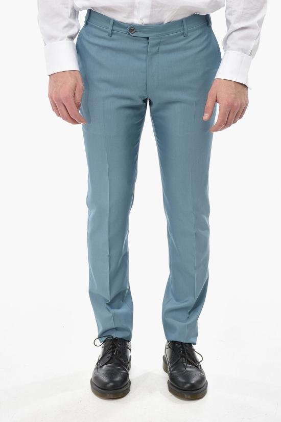  꼬르넬리아니 수트 세트 938T69 9398265 052 Light blue - CORNELIANI