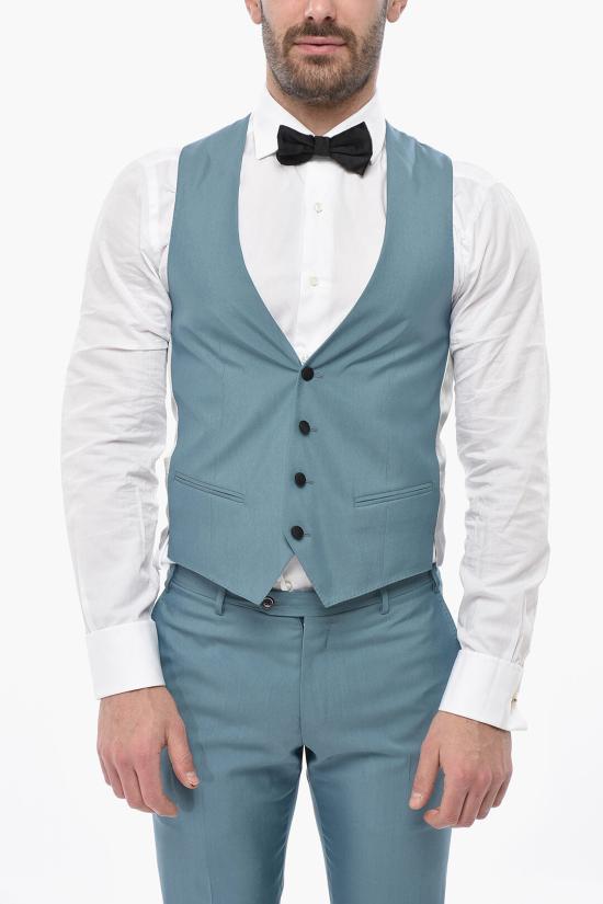  꼬르넬리아니 수트 세트 938T69 9398265 052 Light blue - CORNELIANI