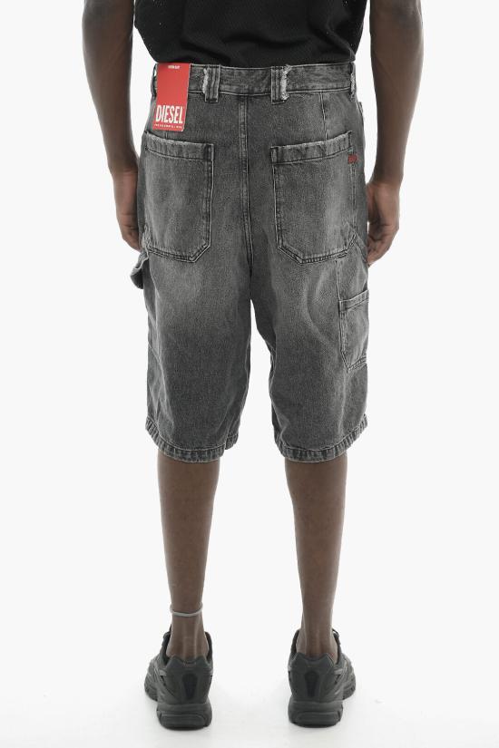  디젤 데님 숏팬츠 A14072 007X3 02 Gray - DIESEL