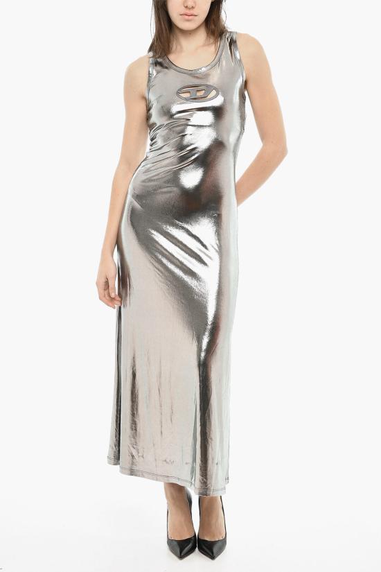  디젤 롱 원피스 A12769 0THAG 9XX Silver