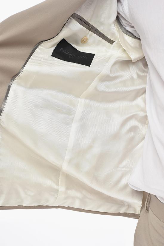  꼬르넬리아니 수트 세트 937T19 9398152 036 Beige - CORNELIANI