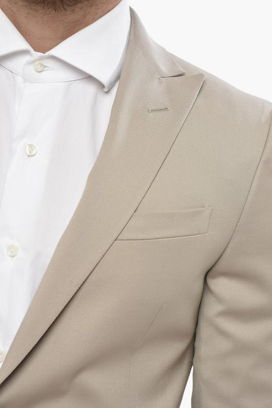  꼬르넬리아니 수트 세트 937T19 9398152 036 Beige - CORNELIANI
