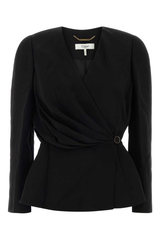 26FW 끌로에 반팔 티셔츠 CH26AHT70036 001 Black