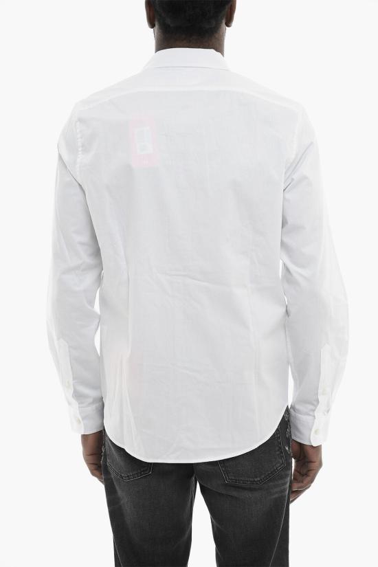  디젤 긴팔 셔츠 A10617 0QFAV 100 White - DIESEL