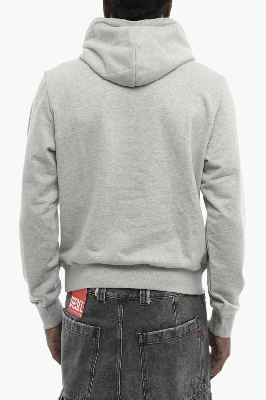  디젤 후드 티셔츠 A06510 0HAYT 9CB Gray - DIESEL