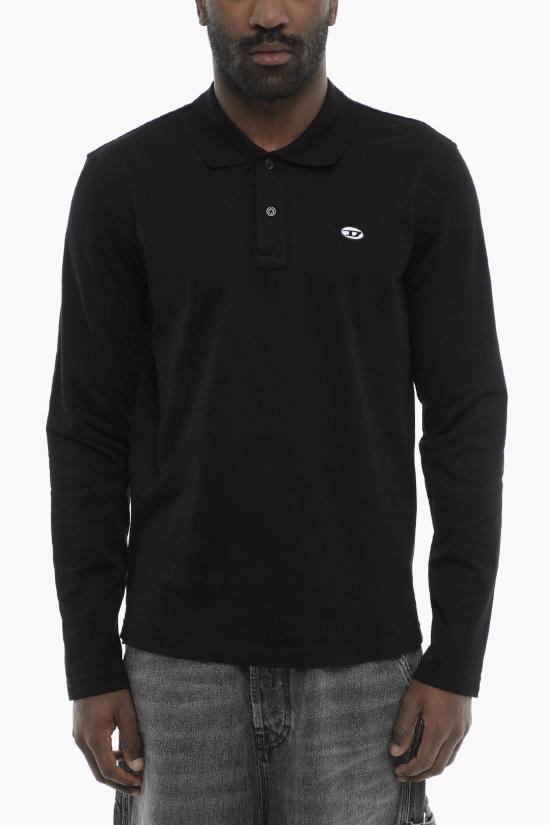  디젤 폴로 티셔츠 A06317 0CATI 9XX Black
