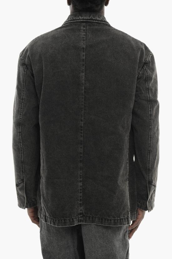  디젤 가죽 자켓 A04070 09B87 02 Anthracite - DIESEL