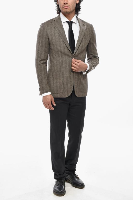  꼬르넬리아니 수트 자켓 94XZ23 9466385 030 Brown - CORNELIANI