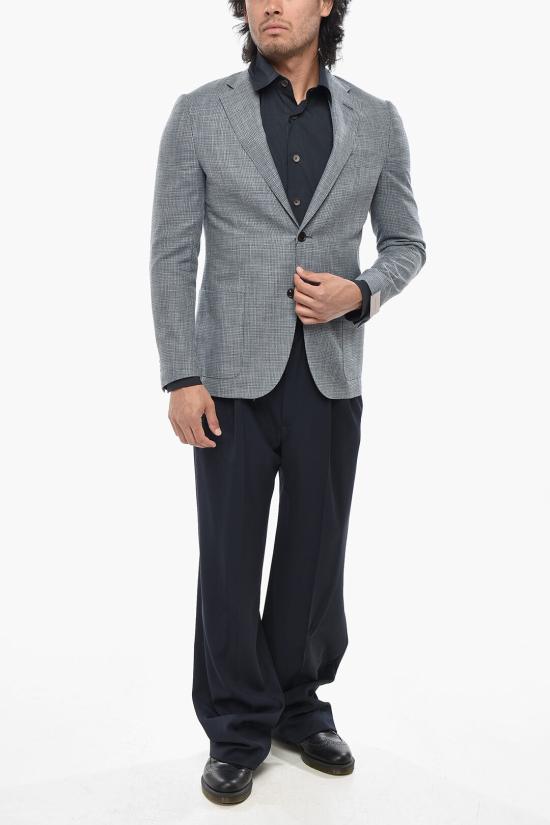  꼬르넬리아니 수트 자켓 93XY76 9316214 006 Light blue - CORNELIANI
