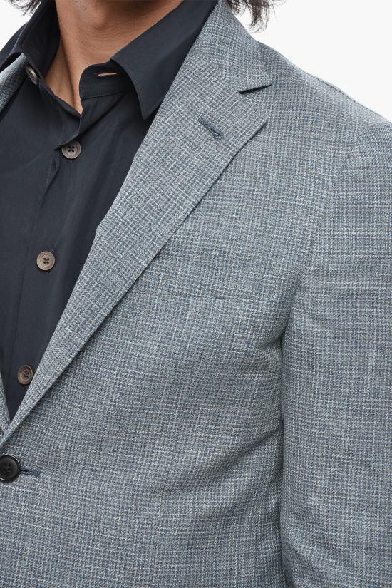  꼬르넬리아니 수트 자켓 93XY76 9316214 006 Light blue - CORNELIANI