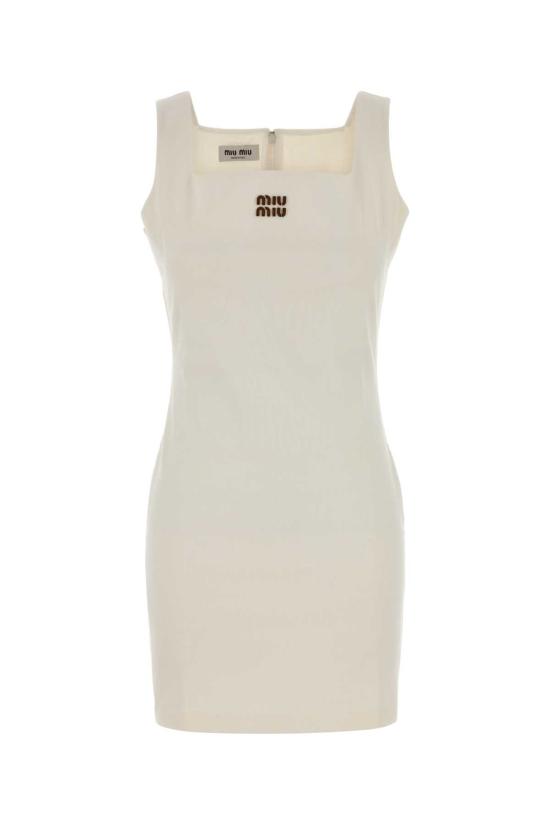26FW 미우미우 원피스 MF6408SOOO1965 F0009 White