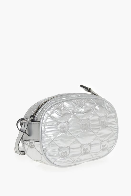  모스키노 클러치/파우치 7422 8208 B1600 20 Silver - MOSCHINO