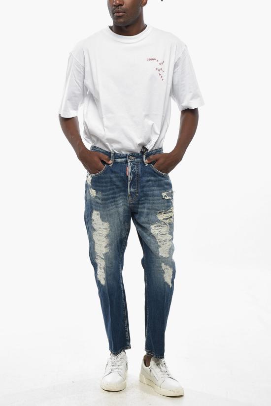  디스퀘어드2 데님 팬츠 S74LB1752 D30011 470 Blue - DSQUARED2