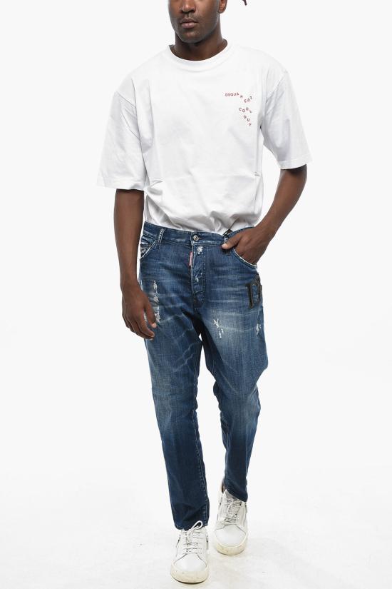  디스퀘어드2 데님 팬츠 S74LB1722 D30010 470 Blue - DSQUARED2