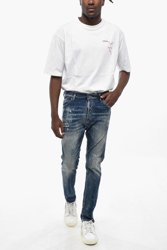  디스퀘어드2 데님 팬츠 S74LB1712 D30010 470 Blue - DSQUARED2