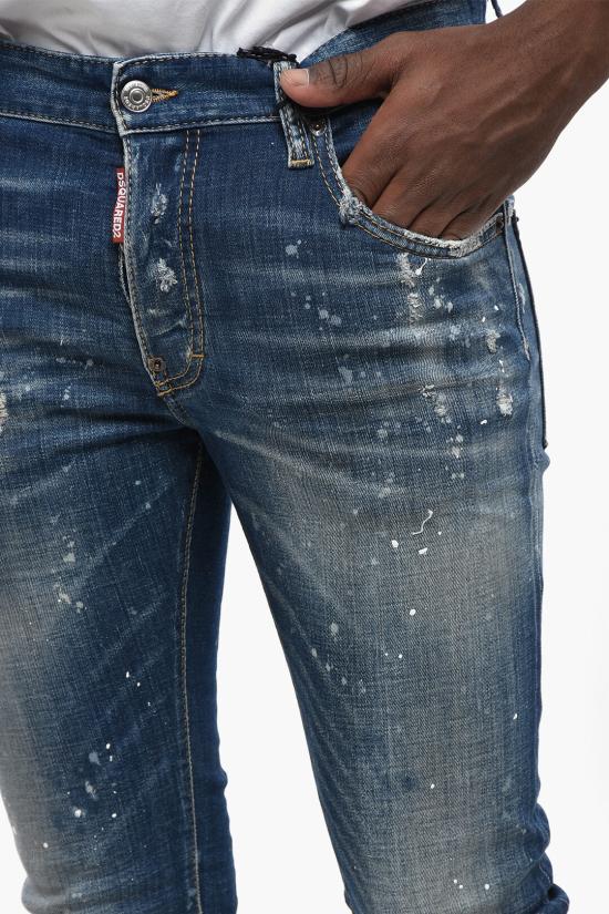  디스퀘어드2 데님 팬츠 S74LB1713 D30010 470 Blue - DSQUARED2