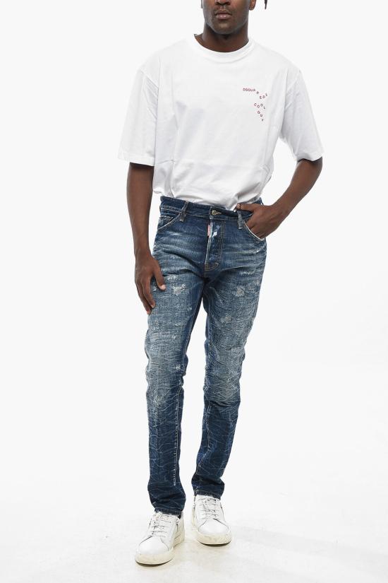  디스퀘어드2 데님 팬츠 S74LB1776 D30011 470 Blue - DSQUARED2