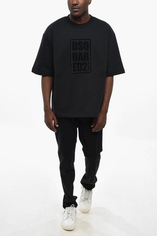  디스퀘어드2 긴팔 티셔츠 S74GU0892 D25006 900 Black - DSQUARED2