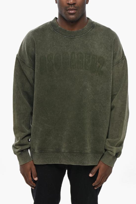  디스퀘어드2 긴팔 티셔츠 S74GU0885 S25030 710 Military Green