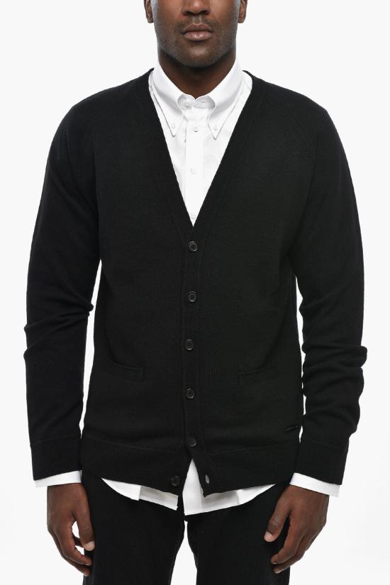  디스퀘어드2 가디건 S74HA1567 D13133 900 Black