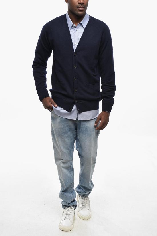  디스퀘어드2 가디건 S74HA1567 D13133 477 Blue - DSQUARED2