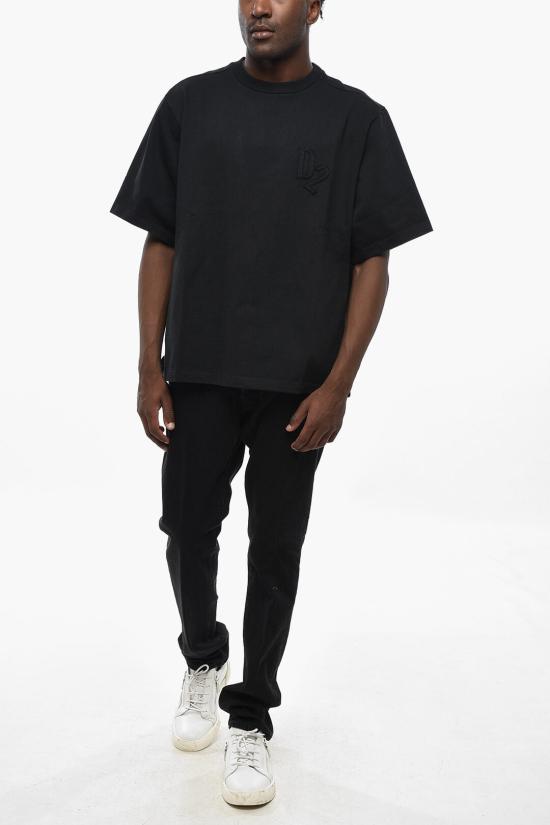  디스퀘어드2 반팔 티셔츠 S74GD1439 D20073 900 Black - DSQUARED2