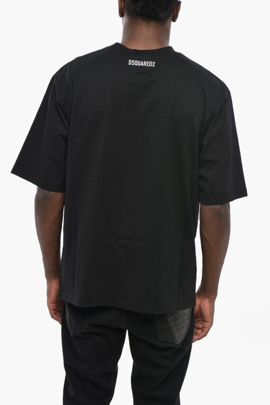  디스퀘어드2 반팔 티셔츠 S74GD1464 D20020 900 Black - DSQUARED2