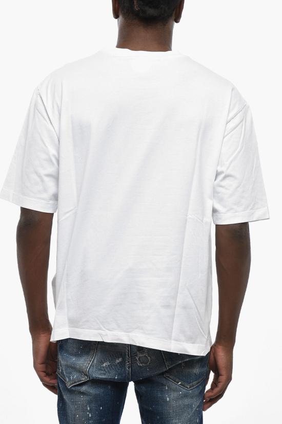  디스퀘어드2 반팔 티셔츠 S74GD1444 D20020 100 White - DSQUARED2