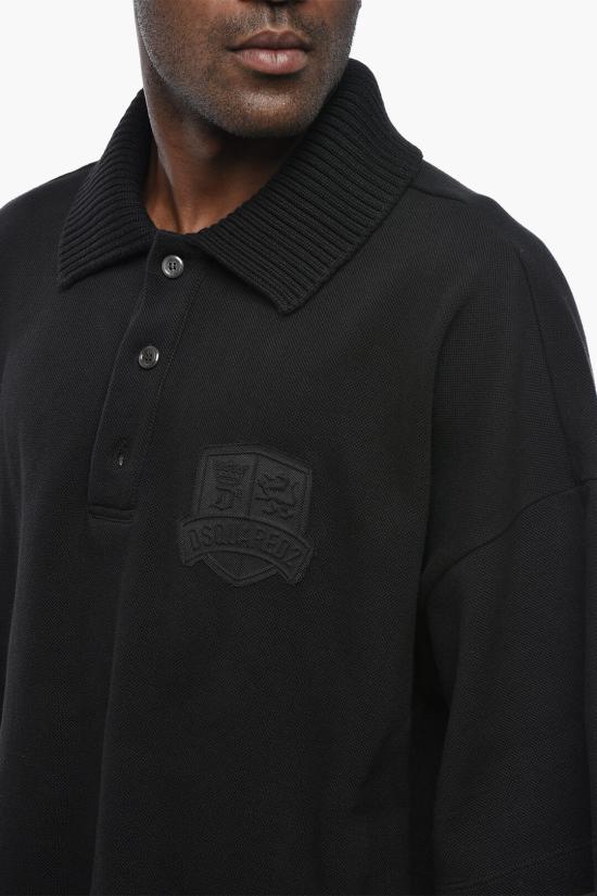  디스퀘어드2 폴로 티셔츠 S74GL0088 D20071 900 Black - DSQUARED2