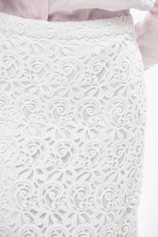  버버리 미디 스커트 8067787 White - BURBERRY