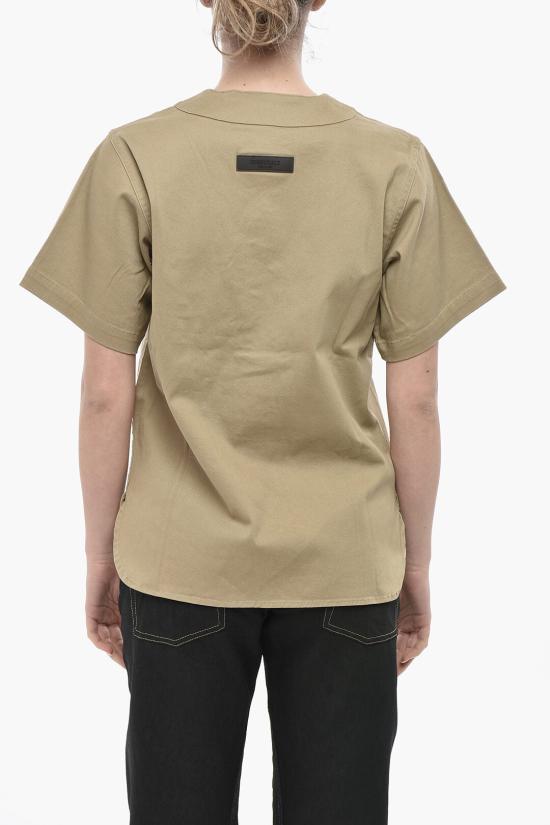  피어오브갓 반팔 티셔츠 186BT213003FW OAK Beige - FEAR OF GOD