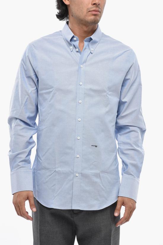 디스퀘어드2 긴팔 셔츠 S74DM0708 S47420 482 Light blue