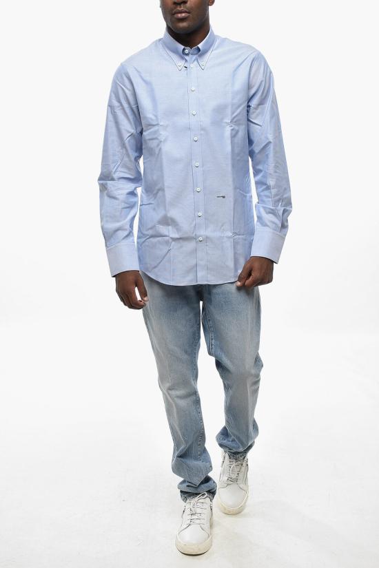  디스퀘어드2 긴팔 셔츠 S74DM0708 S47420 482 Light blue - DSQUARED2