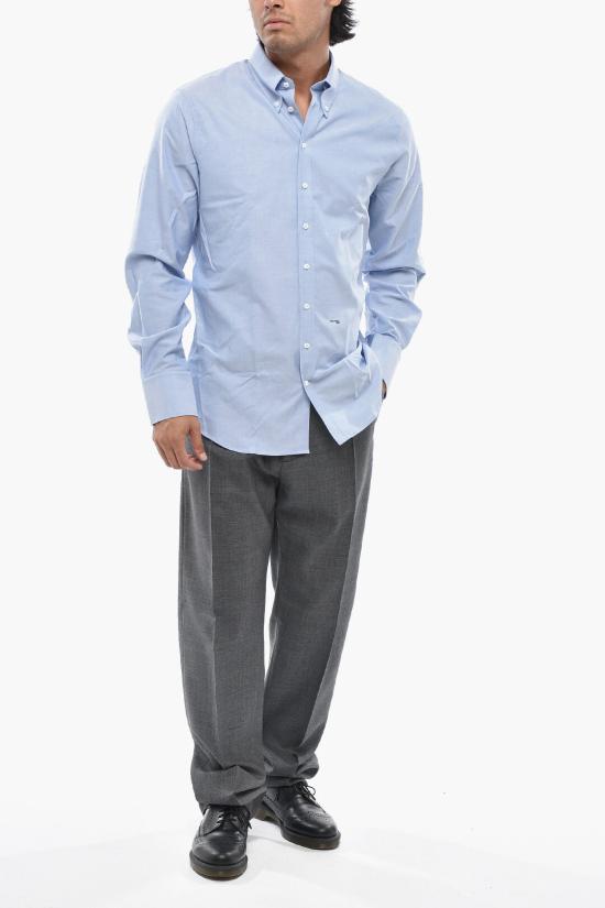  디스퀘어드2 긴팔 셔츠 S74DM0708 S47420 482 Light blue - DSQUARED2