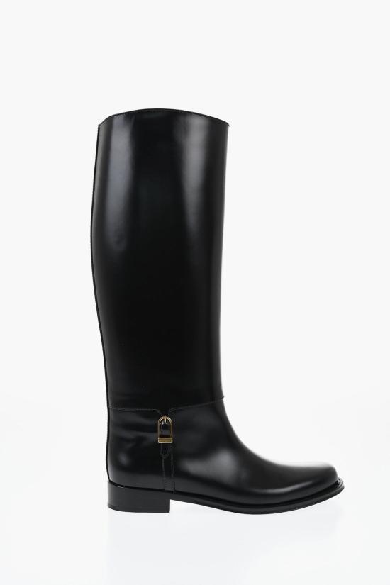  생로랑 줄리아 부츠 840698 AAEHR 1000 Black - SAINT LAURENT