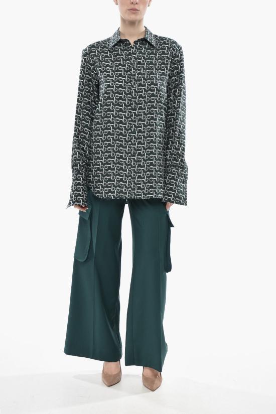  버버리 셔츠 8088949 Green - BURBERRY